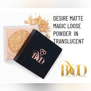 BYOD Be Your Own Desire Matte Magic Loose Powder In Translucent